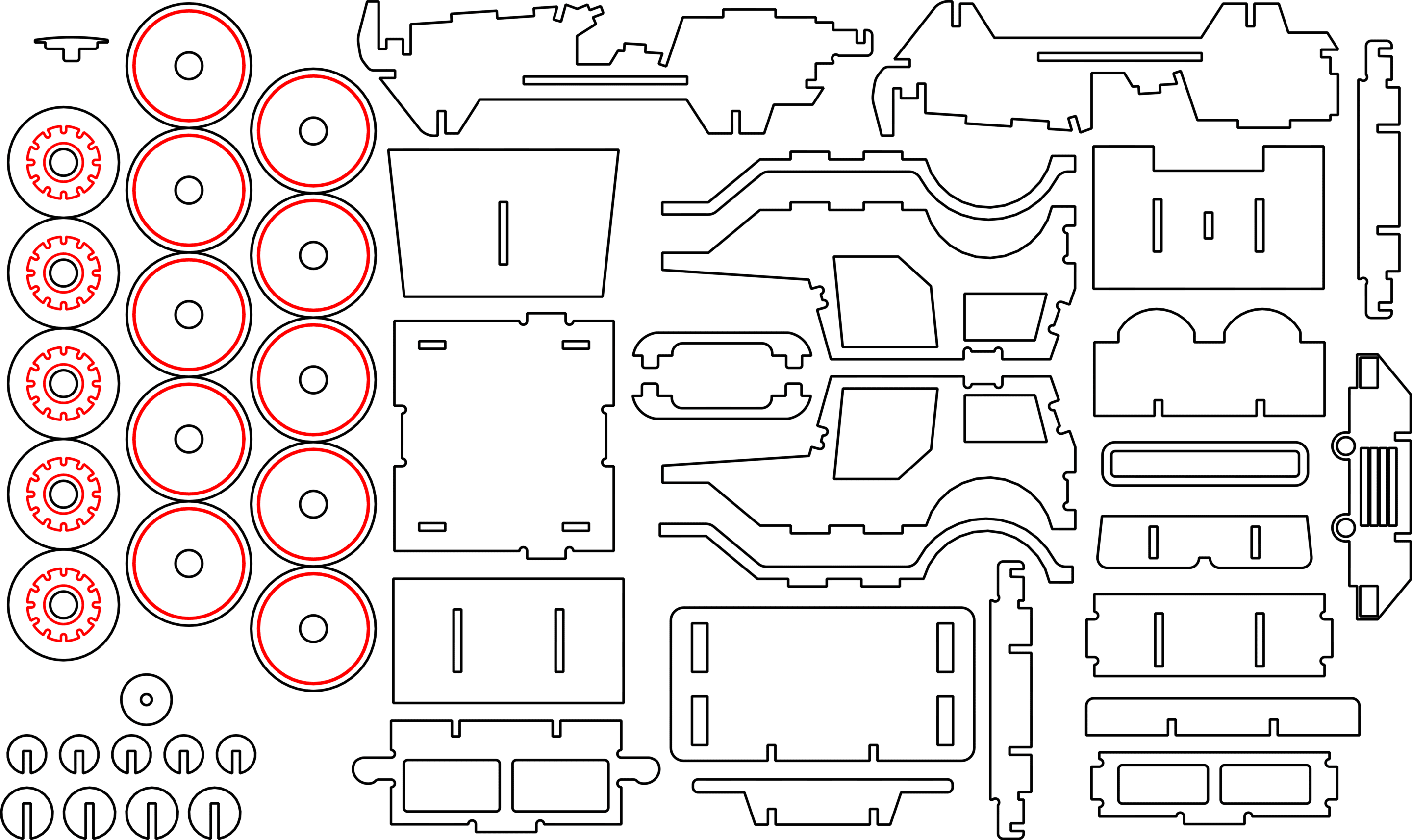 Dxf чертежи для лазерной. Джип вектор DXF. 2d модели для ЧПУ лазера. 3d Puzzle чертежи CNC. Раскрой для лазерной резки.