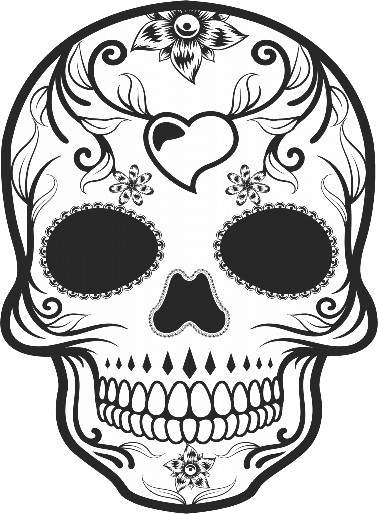 Calavera Mexicana "Corazón" - Stanser