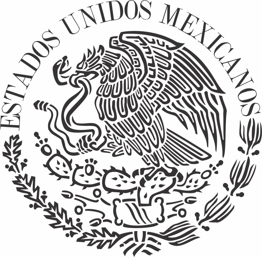 Escudo Nacional De México Stanser 0120