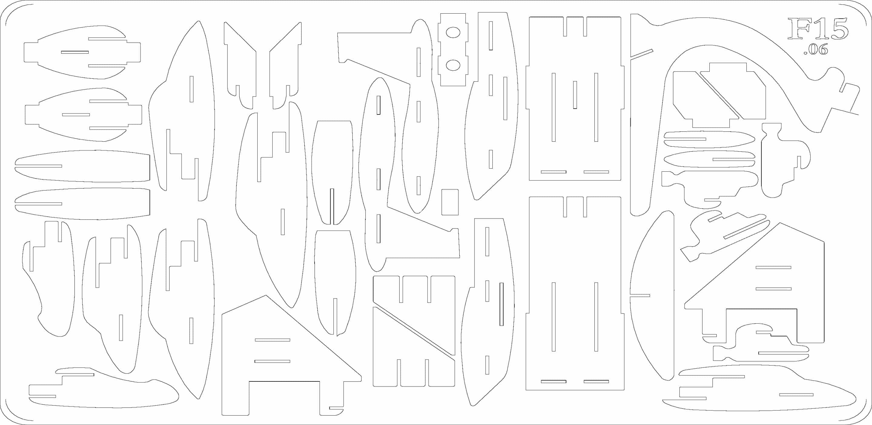 vector descargable para reproducir rompecabezas auto. Utiliza tu máquina de corte CNC para la realización de este proyecto.