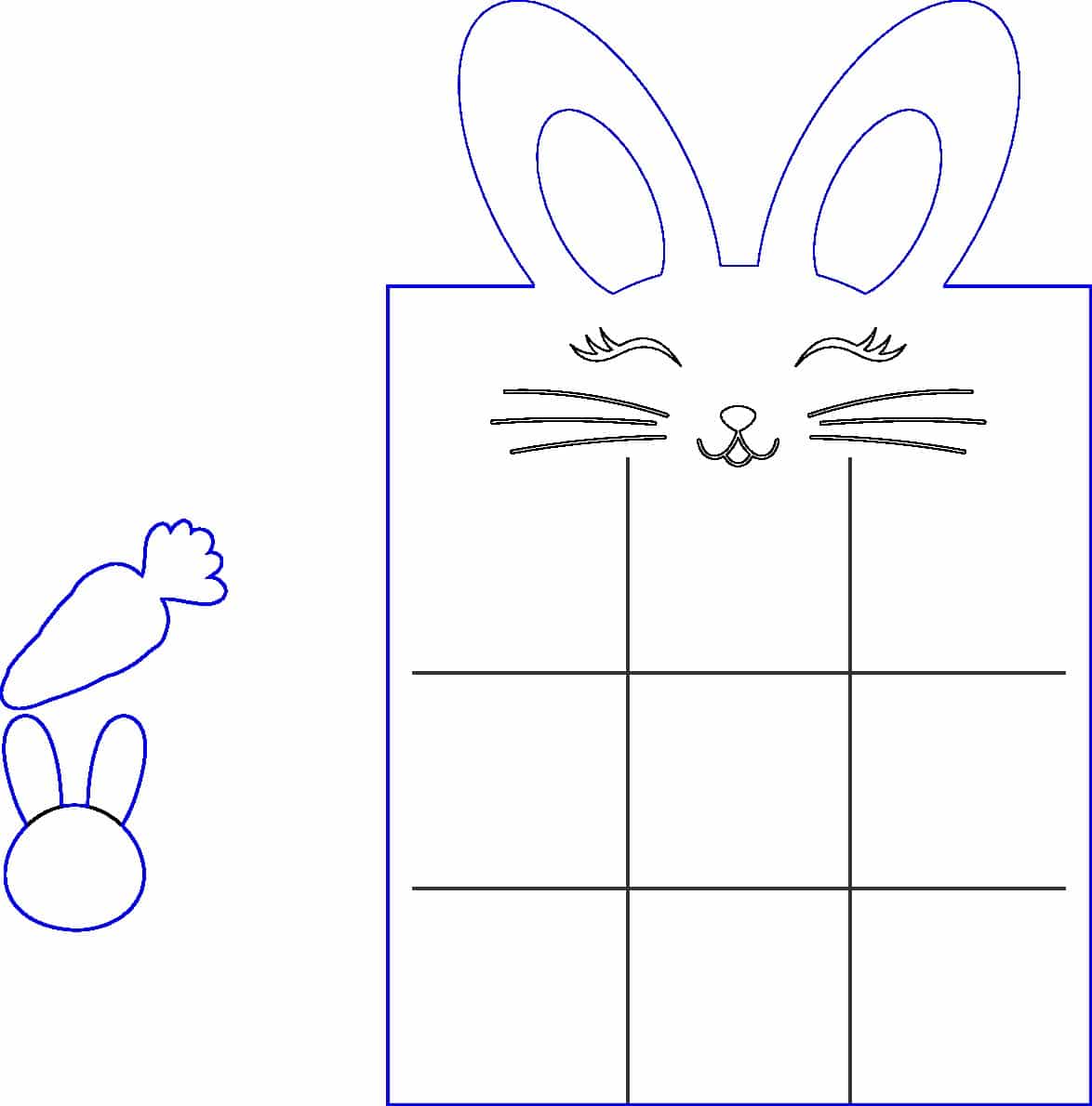 Te compartimos un vector descargable para reproducir un juego de gato para pascua. Utiliza tu máquina de corte CNC para la realización de este proyecto.