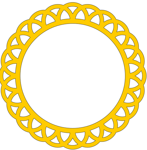 Te compartimos un vector descargable para reproducir un marco para espejo. Utiliza tu máquina de corte CNC para la realización de este proyecto.