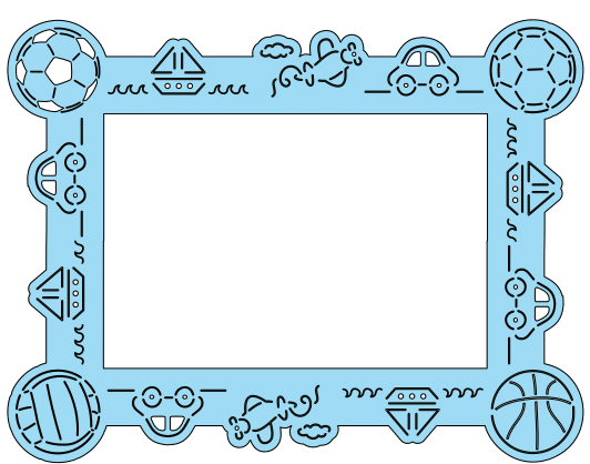 Te compartimos un vector descargable para reproducir un marco rectangular. Utiliza tu máquina de corte CNC para la realización de este proyecto.