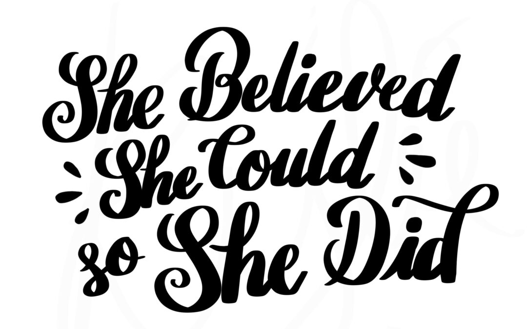 Frase «She believed»